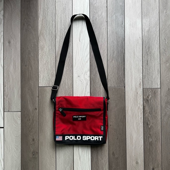 Polo Sport Vintage 90’s Messenger Bag | Refular Condition - Picture 1 of 14